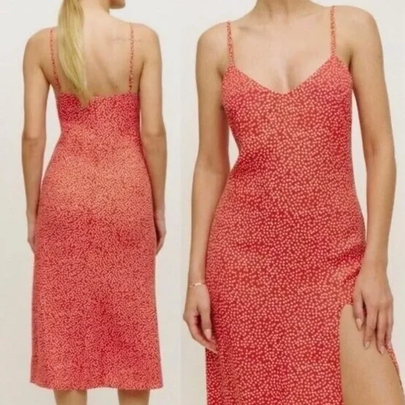 Reformation Crimini Slip Dress in Montana Floral Print - Picture 1 of 8